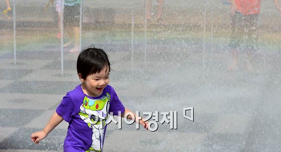 [포토] 무지개 놀이