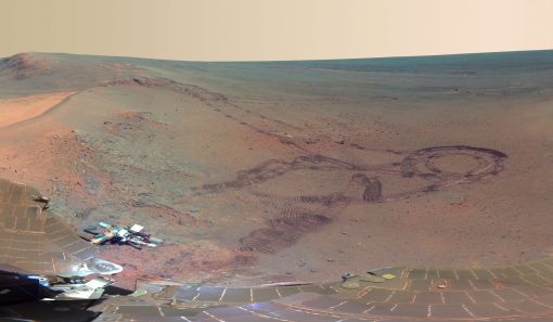 "화성 표면에 로봇 발자국이" … 생생한 현장 공개