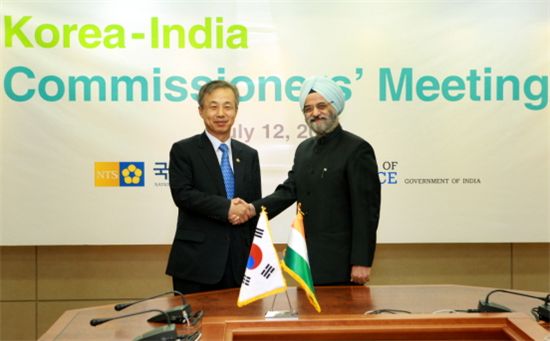 한·인도 국세청 상호 협력 다짐