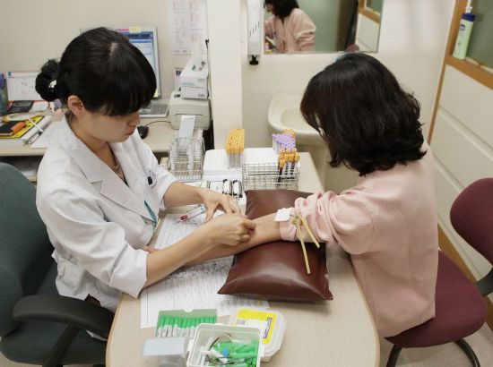 건강검진 관련 사진. 기사 내용과 관련 없음.