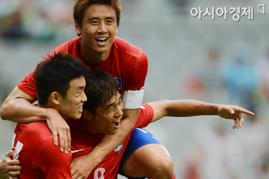 [올림픽]박주영-김보경 연속골…한국 2-1 스위스(2보)