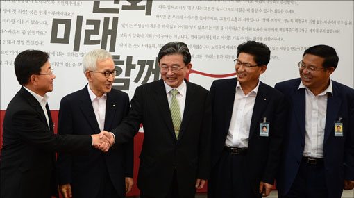 이한구, 경제4단체 만나 "편법 상속 그만하라"