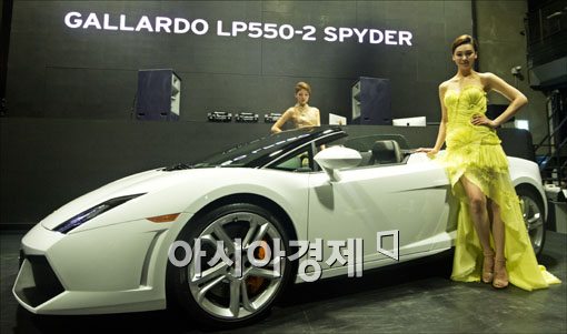 [포토]가야르도 LP550-2 스파이더 국내 출시