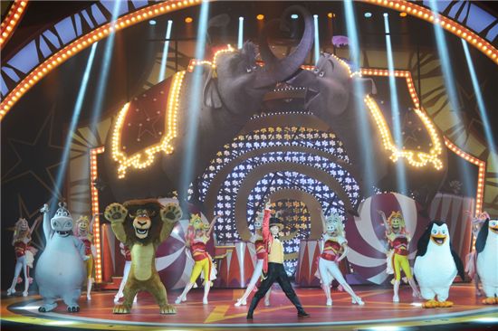 [포토]명품 애니 '마다가스카' 에버랜드에 떳다