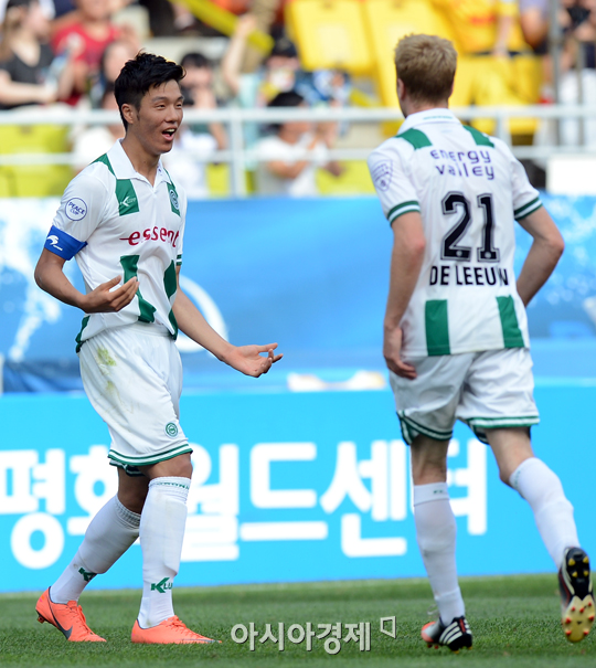 [포토] 석현준 '기분좋은 동점골!'