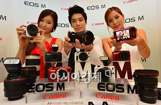[포토]캐논 미러리스 'EOS M' 출시