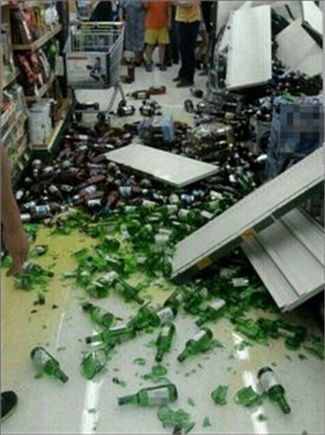 예상치 못한 소맥(출처: 온라인 커뮤니티)
