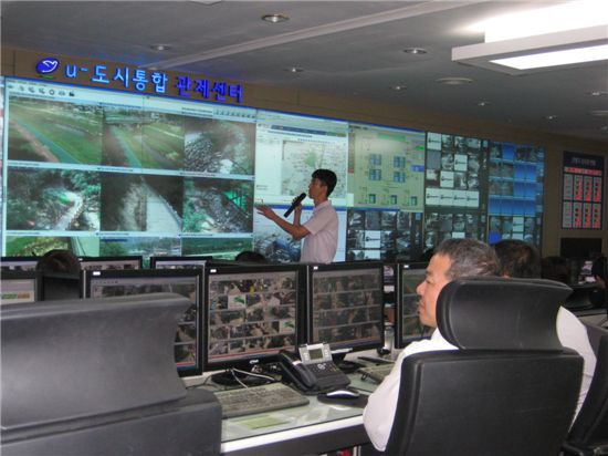 은평 u-City 관제센터 세계가 벤치마킹