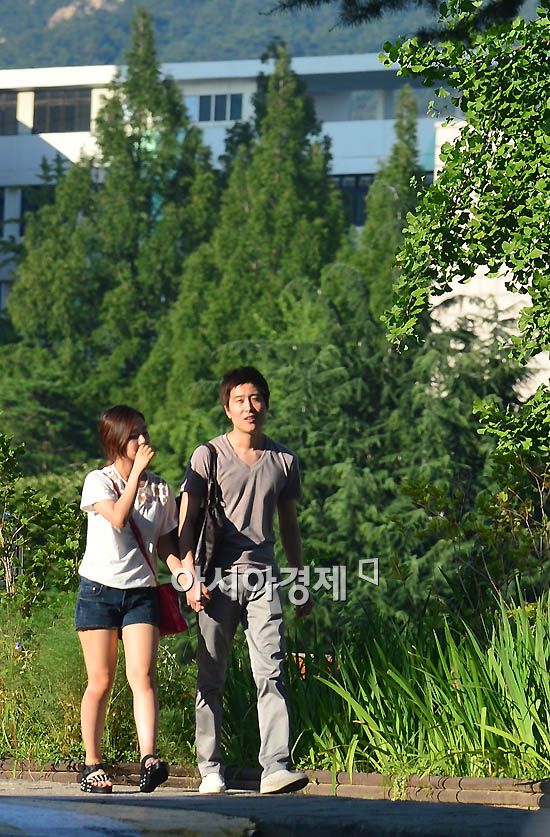 [포토]폭염 속 데이트