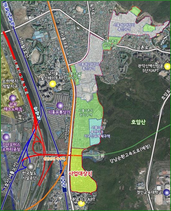 금천구, 석수역세권 개발 위한 실태 조사 착수 