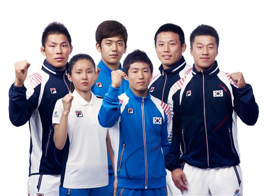 런던올림픽 대한민국 국가대표팀 스포츠 단복