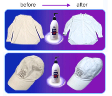 누렇게 변색된 와이셔츠도 20초 ‘매직 환백제’ 쓰면 하얗게 거듭나