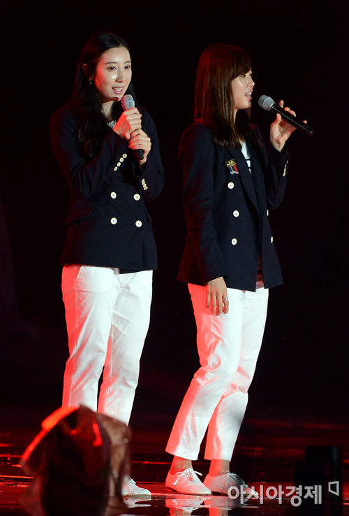 [포토] 펜싱 신아람-김지연 '말하는대로...'