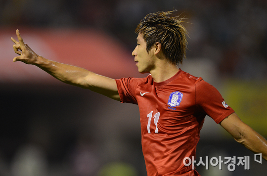 [포토] 이근호 세레모니의 의미는?