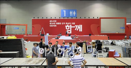 [포토]'성공적인 전당대회를 위해..'