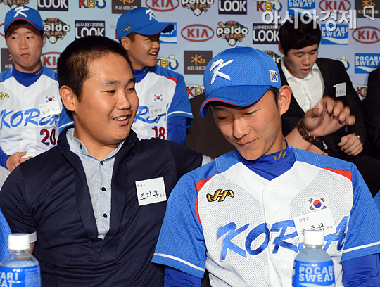 [포토] 조지훈 '(송)준석아, 나도 떨려'