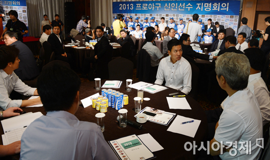 [포토] 2013 프로야구 신인선수 지명회의