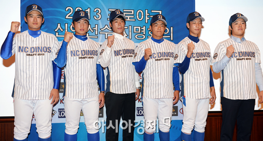 [포토] NC 다이노스 새 얼굴들