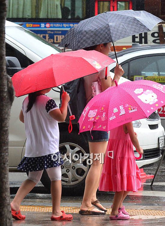 [포토]옹기종기 모인 우산