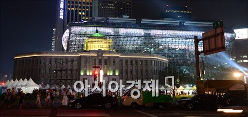[포토]5분간 불끄기 위해 40분간 전력낭비하는 서울시