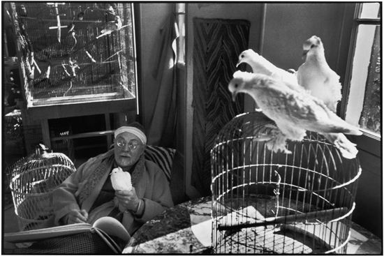 화가, 앙리 마티스 1944 ⓒHenri Cartier-Bresson/Magnum Photos/유로크레온