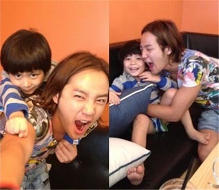 장근석 문메이슨…5년 만에 부자상봉 '눈길'