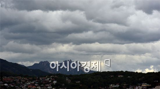 [태풍 볼라벤]볼라벤 세력 약화...수도권 빠져나가