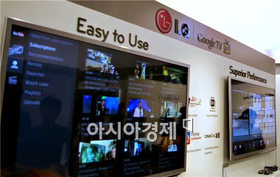 LG전자 "美 구글TV 인기, 매월 5천대 판매"