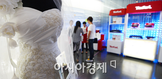[포토]혼수 가전 준비, 삼성전자 웨딩페어 in 딜라이트 