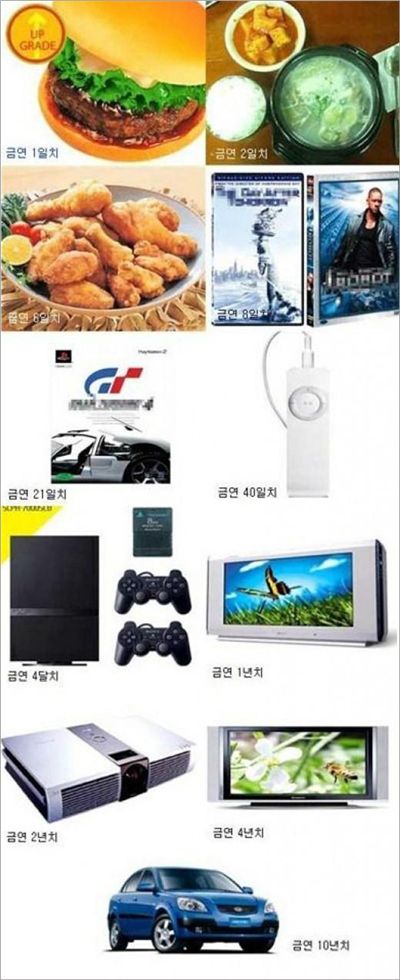 금연하면 살 수 있는 것, "결혼살림 다 사겠네"