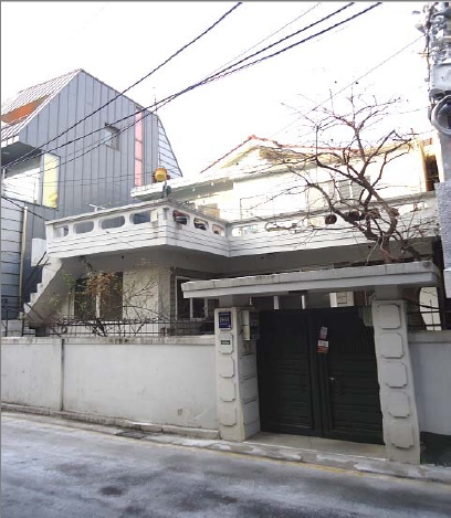 구하라가 매입한 청담동 단독주택.(자료: 원빌딩 부동산중개업소)