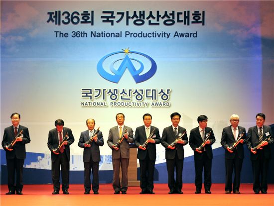 포스코건설, 국가생산성대회 '녹색생산성대상' 수상