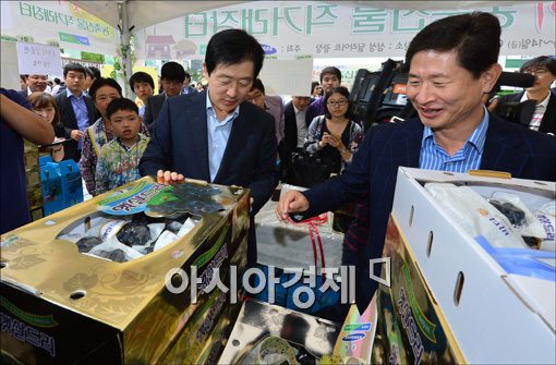 [포토]추석 앞두고 농촌 돕기 나선 삼성그룹