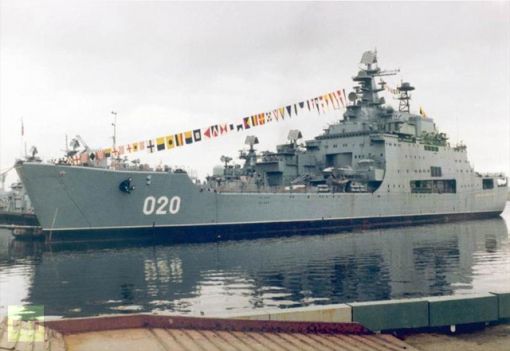 러시아해군이 고철로 매각할 대형 상륙함 미트로판 모스칼렌코함
