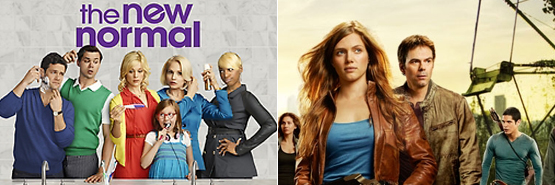 라이언 머피의 <더 뉴 노멀>(왼쪽)과 J.J. 에이브람스의 <레볼루션>은 NBC를 구할 수 있을까.
