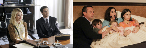 <666 파크 애비뉴>(왼쪽)는 캐스팅에 비해 설정이 진부하고 <더 네이버스> 역시 평론가들이 가장 빨리 종영할 것으로 예상하고 있다.