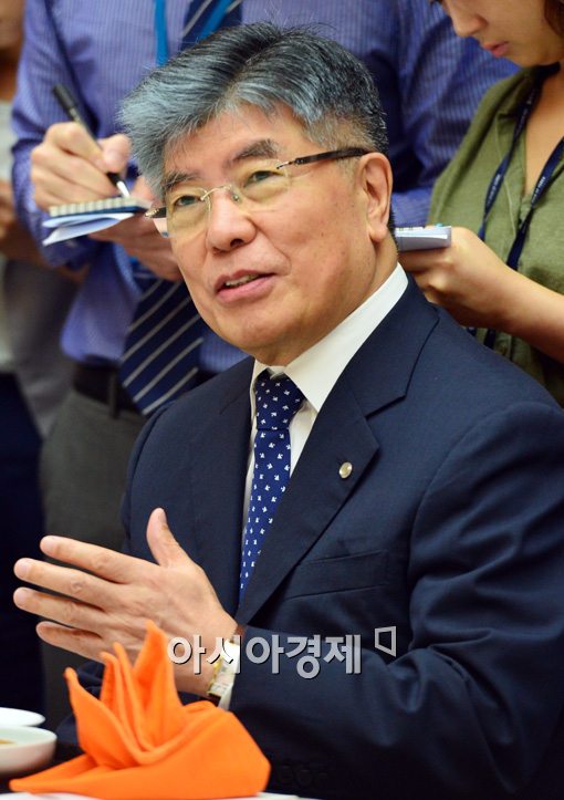 [포토]김중수 한국은행 총재, 9월 금융협의회에 참석