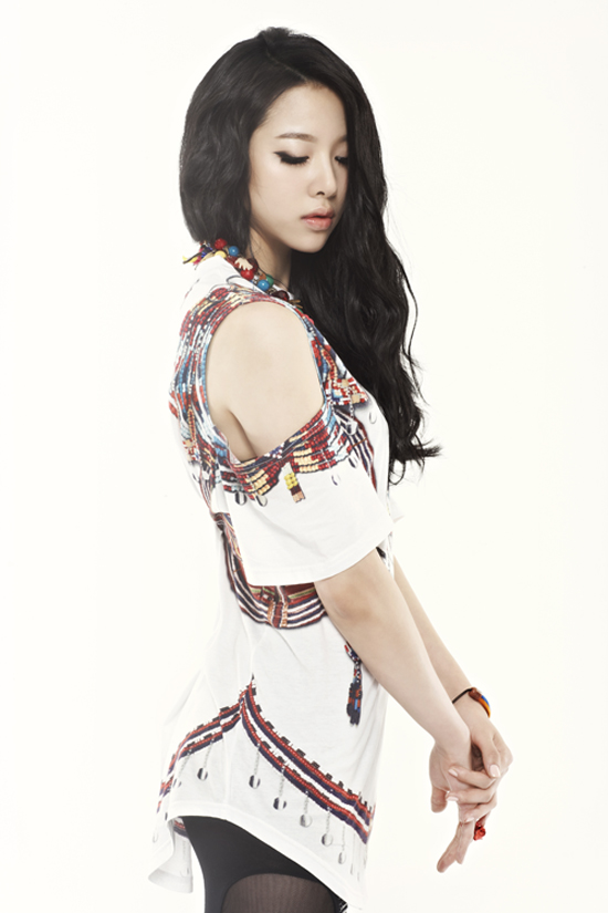 EXID member Solji poses in a profile photo provided by AB Entertainment on September 21, 2012. [AB Entertainment]