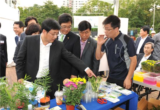 김성환 노원구청장, 창업&지역경제 한마당 축제 참석 