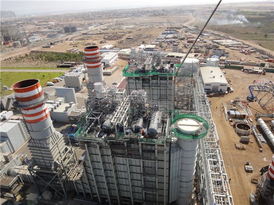 포스코건설은 페루 에너지시장에도 국내 건설사 중 최초로 진출했다. 사진은 2009년 수주한 3억5000만달러 규모의 830MW급 페루 칼파 복합화력발전소 전경이다.