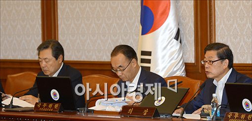 [포토]예산안 관련 발언하는 김황식 총리
