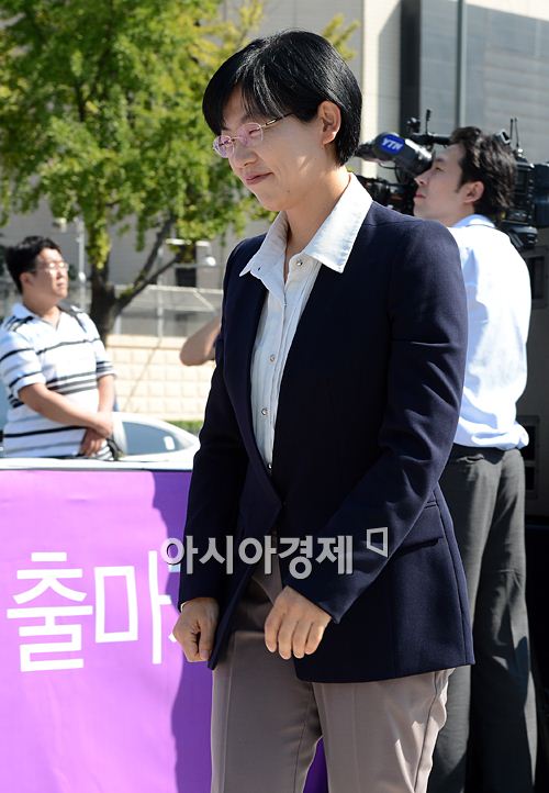 [포토] 이정희, 18대 대선 출마