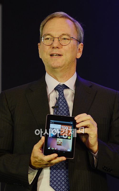 [포토] 구글 첫 태블릿PC '넥서스7' 한국 출시