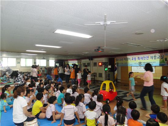 광진구 ‘어린이 교통화재 안전 체험교실’ 운영