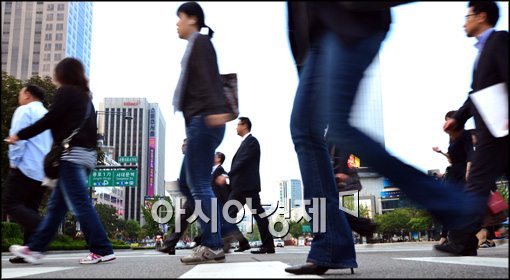 [포토]연휴 끝내고 출근하는 시민들