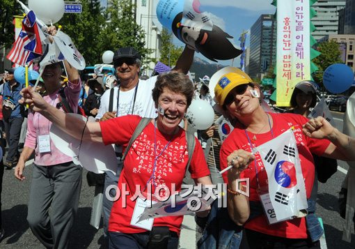 [포토]우리도 개천절을 축하해요!