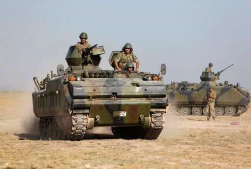 강력한 기동력을 보유한 터키 육군의 장갑차