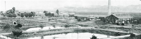 1959년 당시 인천화약공장 전경.