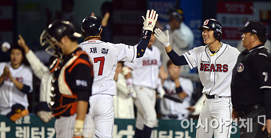 [포토] 두산 추격