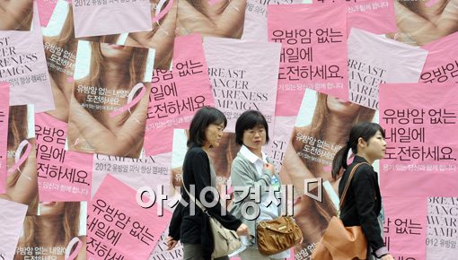 [포토]유방암 예방 홍보